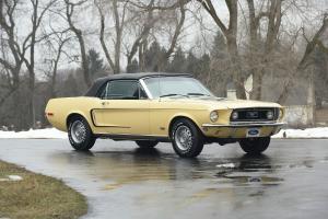 Ford Mustang GT Convertible 1968 года